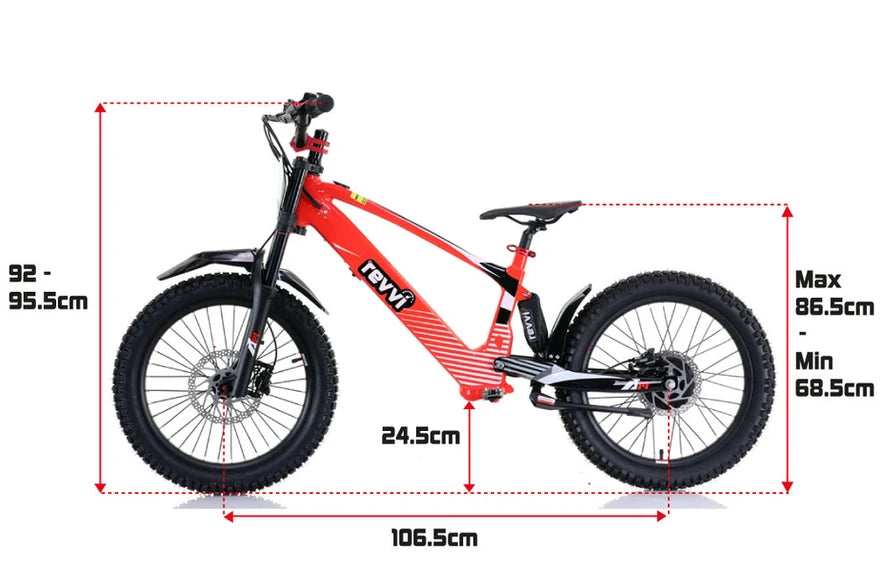 Revvi 18" Kids Electric Bike