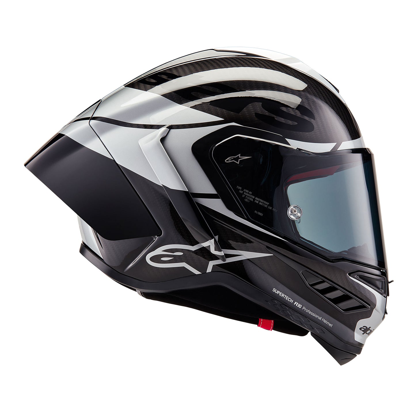 Alpinestars Supertech R10 Element Ece06/Fim Blk Carb Silver Blk GL