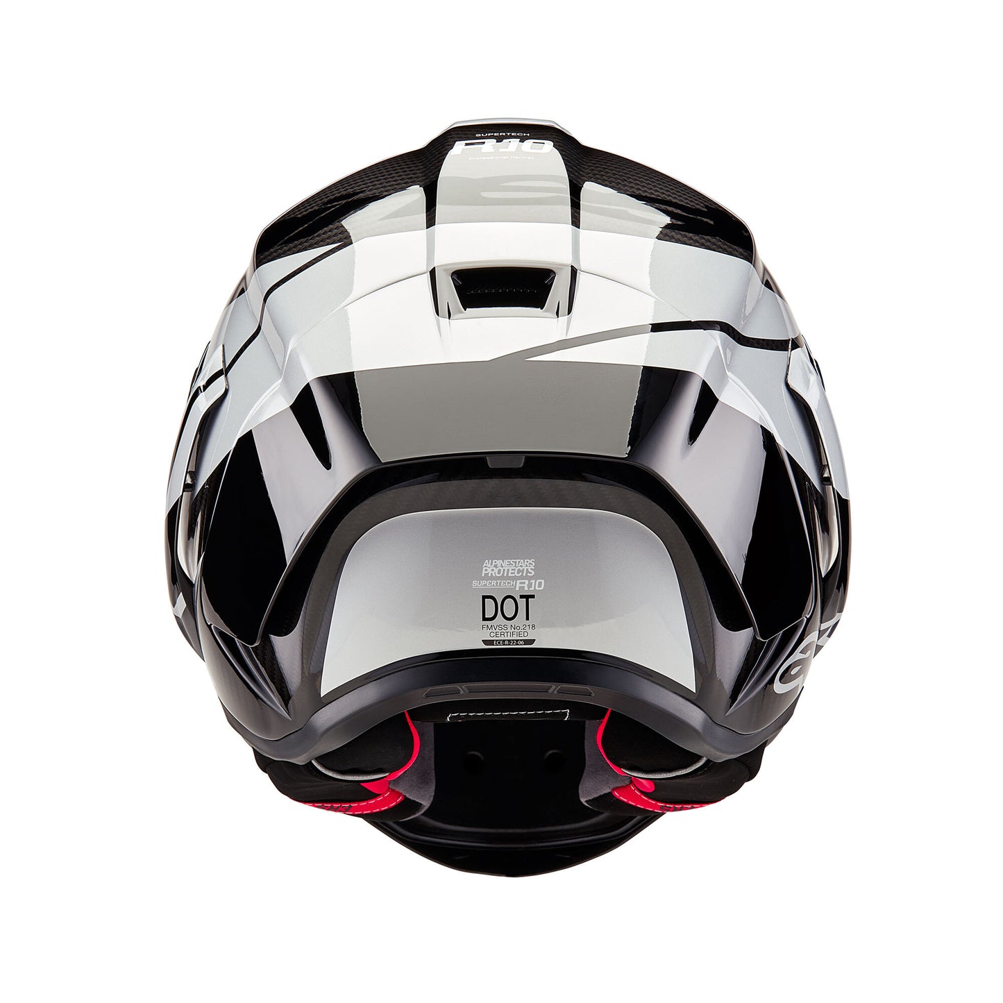Alpinestars Supertech R10 Element Ece06/Fim Blk Carb Silver Blk GL