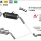 ARROW EXHAUST WITH CARBY END CAP