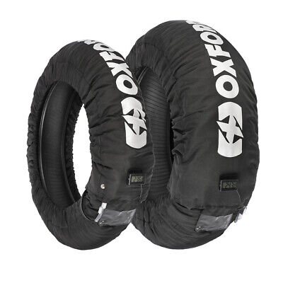 Oxford Tyre Warmers LCD 3 Setting UK Plug (Pair) Motorbike Motorcycle Track Race