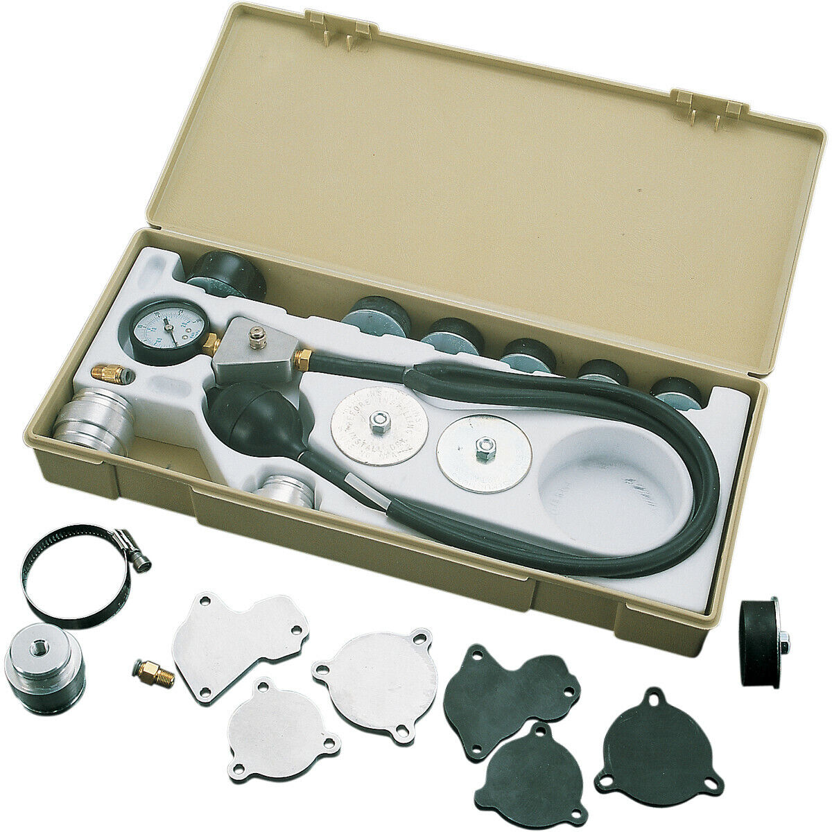 Motion Pro 2 Stroke Leak Down Tester Yamaha Suzuki Honda Kawasaki 2T Crank Case